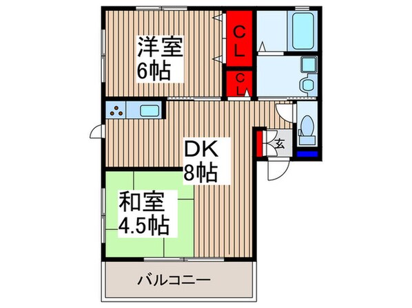 かりんの物件間取画像